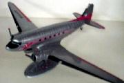 Mobil DC-3 by Ertl 1/72 scale - Click Image to Close